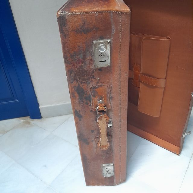 Maletas antiguas de cuero