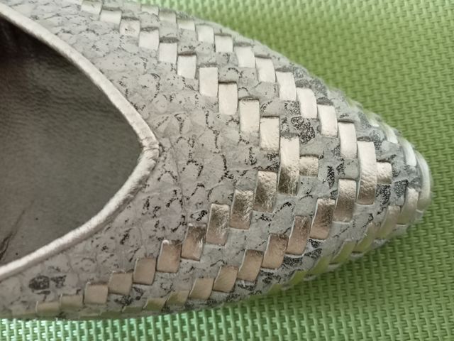 Décolleté pitone oro