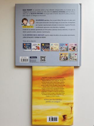 2 libros juveniles de Elsa Punset - tapa dura