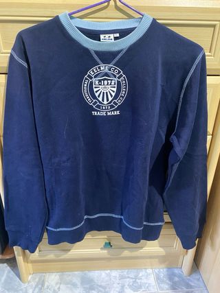 Sudadera azul