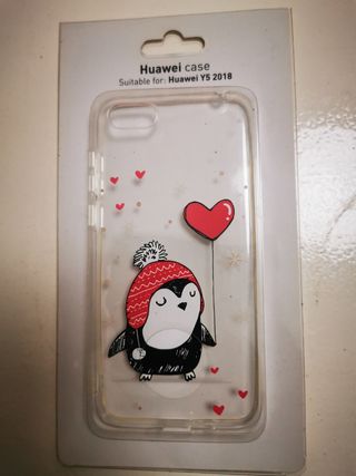 Capa Pinguim Huawei Y5 2018 Nova