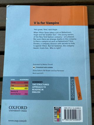 Libro V is for Vampire