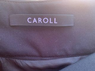 Falda gris y negra marca Caroll