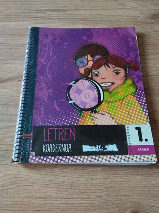 Letren Koadernoa 1 maila 