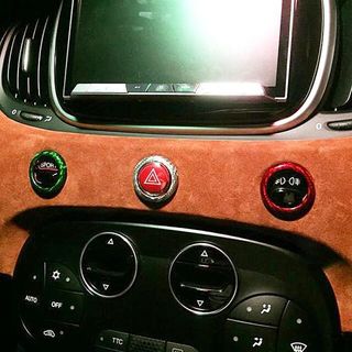 Abarth Italia 🇮🇹 Aros Salpicadero Botones 