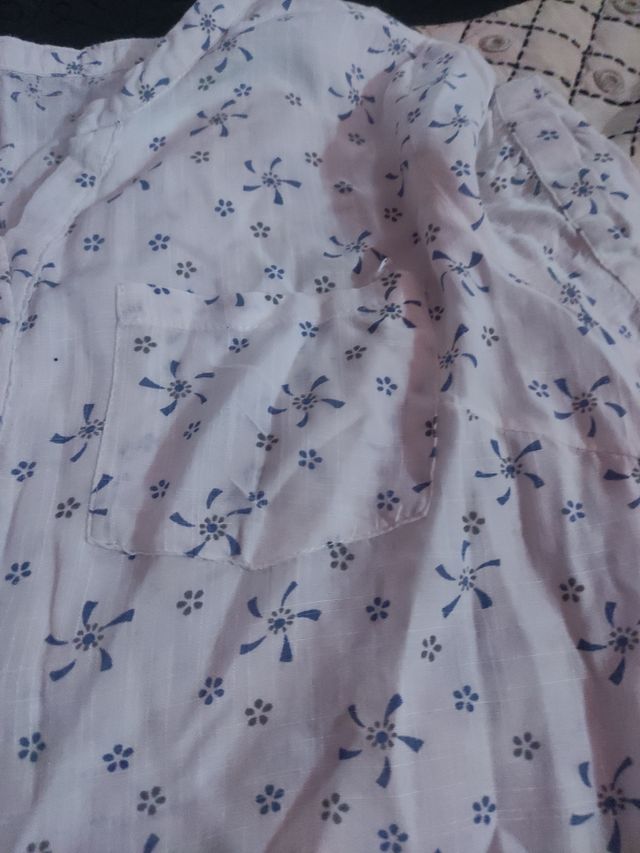 Camicia piccola a fiori