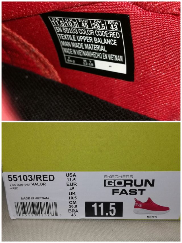 Skechers Go Run tg. 45 usate