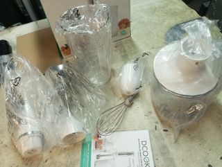 Batidora con vaso de 600w