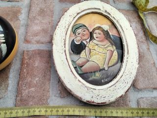 Set 2 articoli stile shabby Italia vintage 