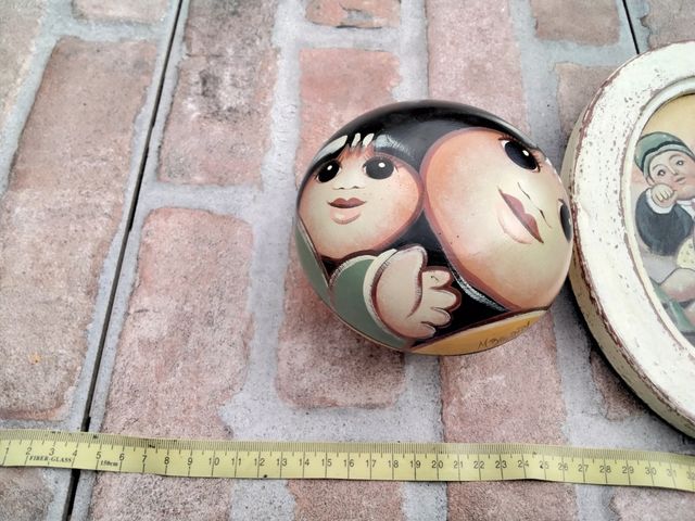 Set 2 articoli stile shabby Italia vintage