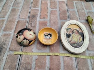 Set 2 articoli stile shabby Italia vintage 