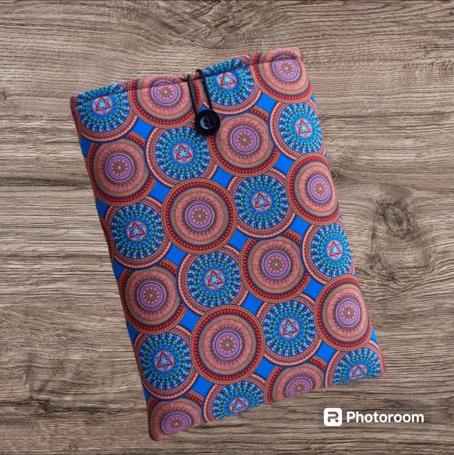 Funda literaria mandalas