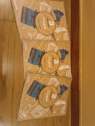 Libros lengua 3° de primaria 