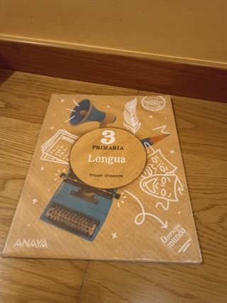 Libros lengua 3° de primaria 