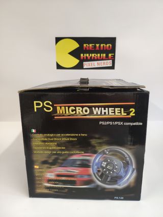 Volante PS Micro Wheel 2 PS1 PS2 PSX