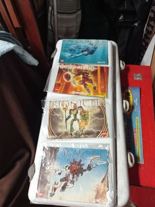 Libretti illustrativi Lego Bionicle