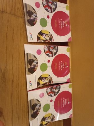 libros fisica y quimica de 4° ESO