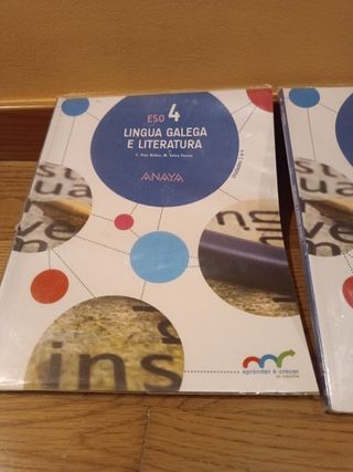 libros lingua e literatura galega 4ESO