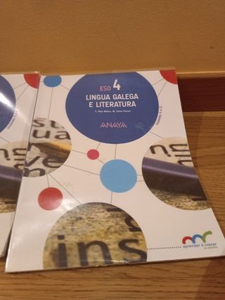 libros lingua e literatura galega 4ESO