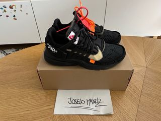 Nike Air Presto Off-white Black (2018) 42,5 EU