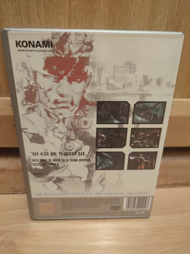 Metal Gear Solid 2 PS2