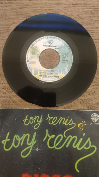 Disco 45 giri di Tony Renis "Disco Quando"