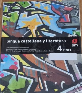 Libro Lengua Castellana y Literatura 4° ESO