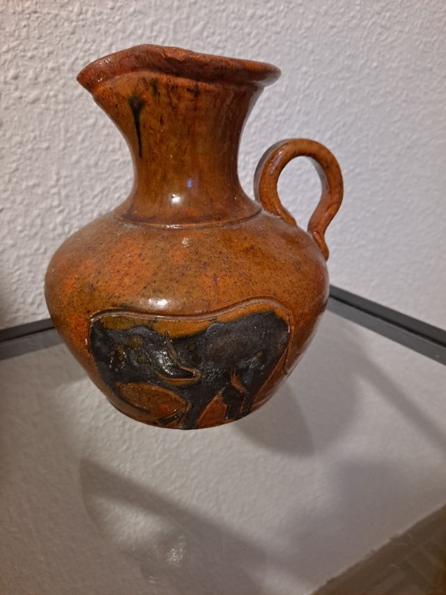 Jarra jarrón cerámica elefante