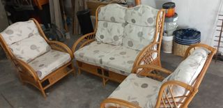 Vendo tres sillas de mimbri