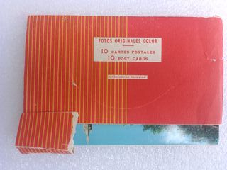 36 TARJETAS POSTALES TAURINAS ANTIGUAS EN ACORDEON