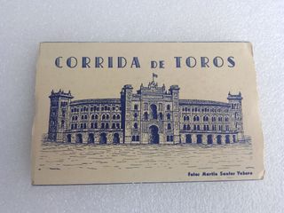 36 TARJETAS POSTALES TAURINAS ANTIGUAS EN ACORDEON