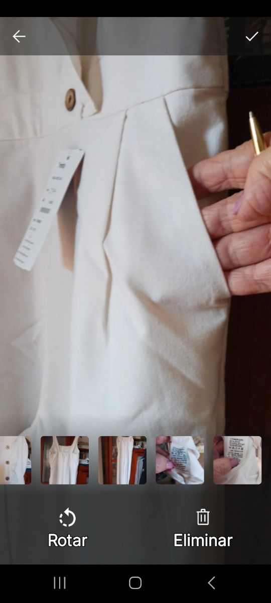 Mono blanco largo 44