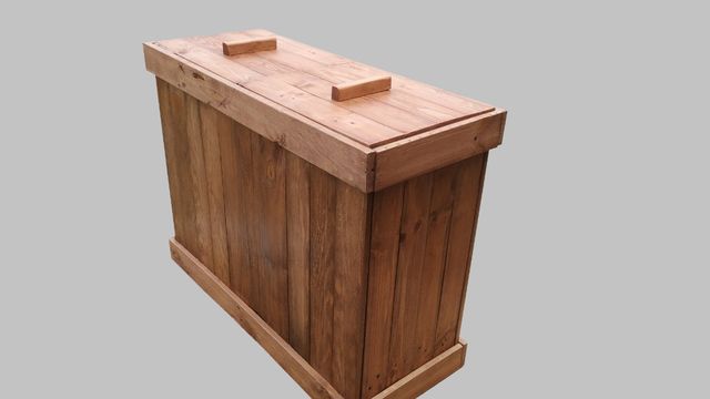 CUBRE CONTENEDOR ARTESANAL