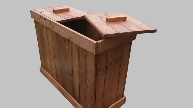 CUBRE CONTENEDOR ARTESANAL