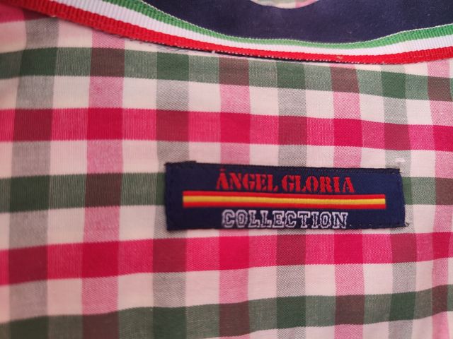 CAMISA DE HOMBRE.ANGEL GLORIA. TALLA 3