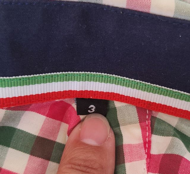 CAMISA DE HOMBRE.ANGEL GLORIA. TALLA 3