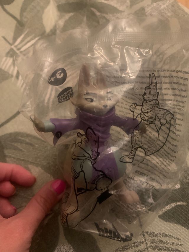 Muñeco zhen de kung fu panda 4