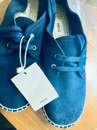 Alpargatas cordon Azul