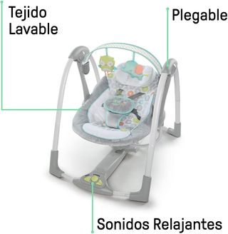 Ingenuity, Columpio Compacto Plegable