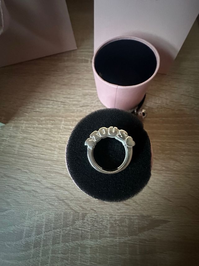 Anillo TOUS, plata, original.