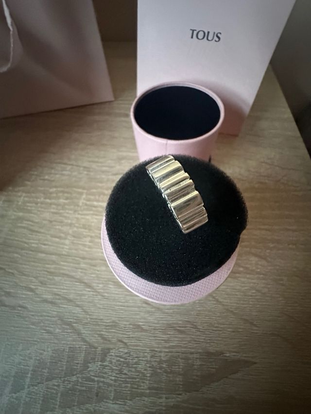 Anillo TOUS, plata, original.