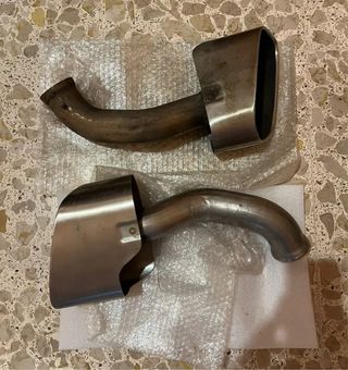 Coppia di scarichi porsche cayenne originali