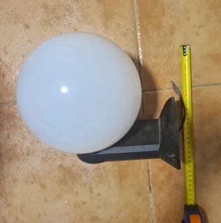 Losas de terrazo Nuevas y Faroles de pared