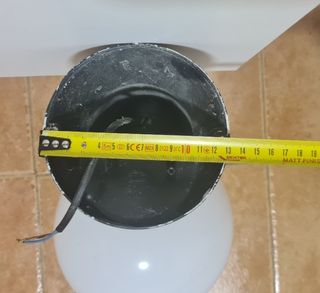 Losas de terrazo Nuevas y Faroles de pared