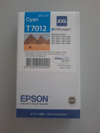 Tintas impresora Epson 