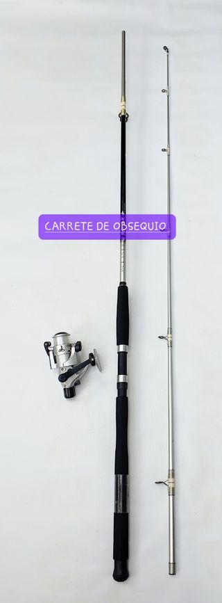 COMBO CARPA, SPINNING, RIO, PESCA