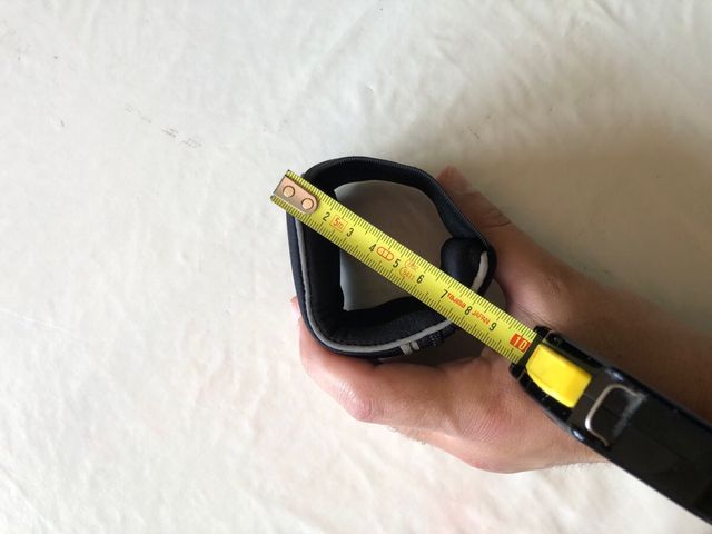 Muñequera com cremallera