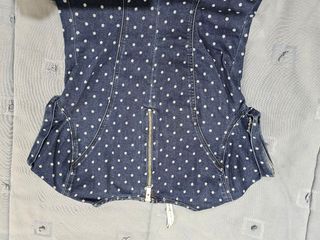 Vestido mini vaquero de Stradivarius 