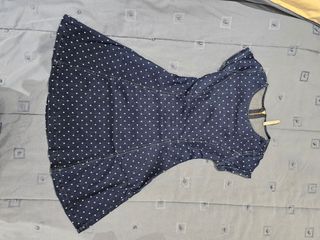 Vestido mini vaquero de Stradivarius 