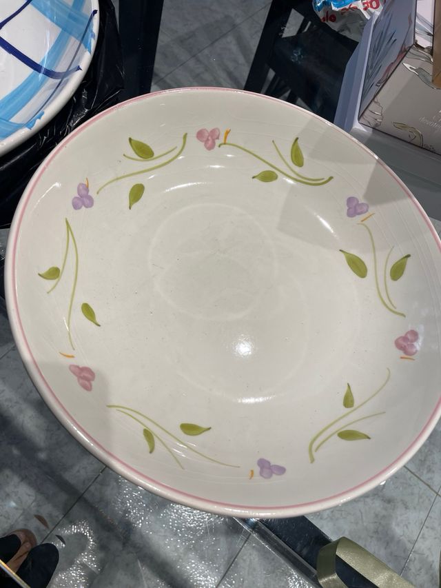 3 Coppe in ceramica colorate